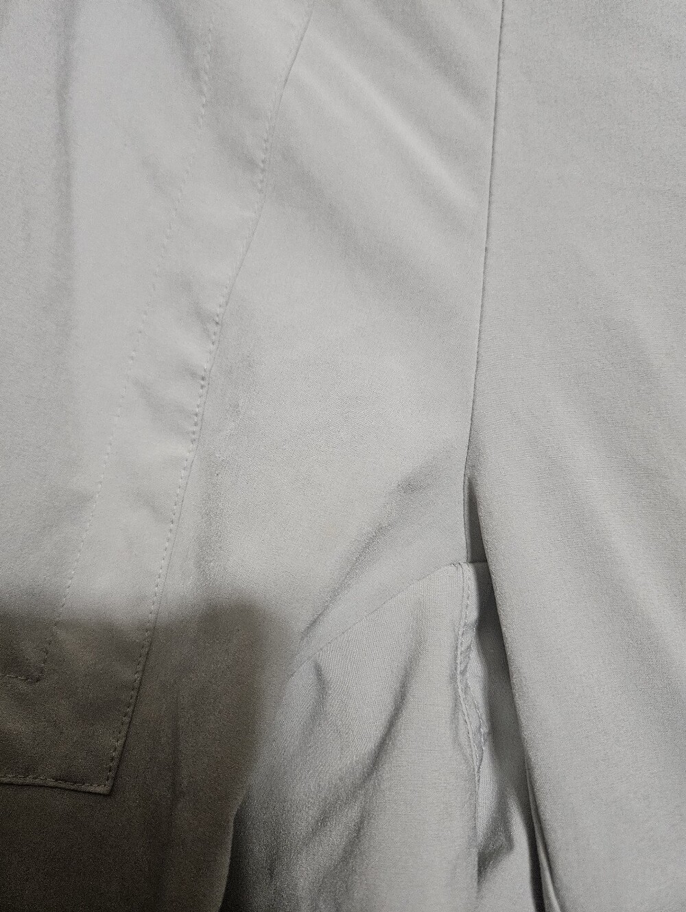 Athleta Chelsea Cargo Utility Joggers Size 6Tall Very Light Gray! - Picture 7 of 9